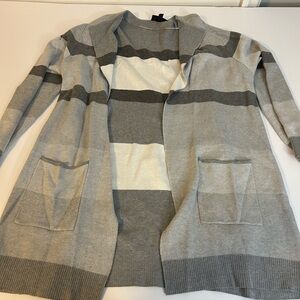 Lane Bryant beautiful striped cardigan like new